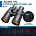 Barska AB10176 X-trail 10X50 Reverse Porro Prism BK-7 Binocular With Case Bag. Fixed Price $77.03.