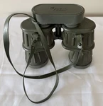 Vintage Kmart Focal 7X50 Porro Prism Binoculars Fully Coated Green W/ Lens Cover. Fixed Price $19.99.
