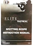 Bushnell Leupold Celestron Dedal Rifle/spotting Scopes Binoculars Manuals +more. Fixed Price $17.25.