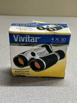 Vivitar 4X30 Magnification Binoculars With Ruby Coated Uv Optics New Box. Fixed Price $15.00.