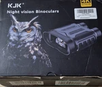 Night Vision Binoculars 4K Ultra Hd Black Model KJK-JNV30. Fixed Price $100.00.