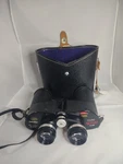 Vintage Raleigh 7X50 Binoculars Japan Fully Coated Optics W/ Leather Case. Fixed Price $59.50.