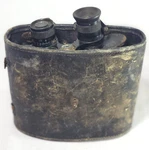 Vintage WW2 Era German Leitz Wetzlar Binoculars 6XL25 W/ Leather Case Lid. Fixed Price $119.23.