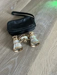 Vintage Tasco Mother Of Pearl Opera Glasses 3X 23. Fixed Price $50.00.