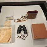 Vtg. X 35 Luna Prism Binoculars No. 2755 / Made Japan Case And Paperwork. Fixed Price $40.00.