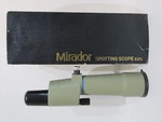 Mirador 60MM Spotting Scope, Japan SSD6009 20X - 60X. Fixed Price $185.00.