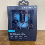 Lifeproof Lifeactiv Aux 3.5MM Waterproof Audio Lanyard Braided Cable Black. Fixed Price $7.99.