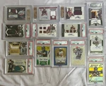 Huge 1100+ Ct. Mlb/nba/nfl/ufc - Psa Bgs Auto Jersey Patch Rookie Insert Lot. Fixed Price $1199.99.
