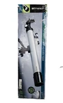 Emerson 50X/100X Refractor Telescope With 4' Adjustable Tripod. Fixed Price $23.50.