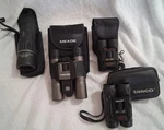 Lot Of 3 Binoculars And One Monocular....excellent Condition. Meade, Tasco. Fixed Price $45.00.