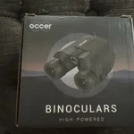 Occer 12X25 Compact Low Light Vision High Powered Waterproof Binoculars - Black. Fixed Price $39.95.