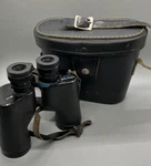 Vintage Bushnell 7X35 Featherlight Intsa-focus Binoculars With Strap And Case. Fixed Price $85.00.