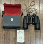 Vintage Sunset Binoculars 7X50 Coated Optics With Case Straps & Manual 70S/80S. Fixed Price $19.99.