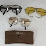 Vintage Bushnell Bausch & Lomb Case 1970S Eyeglasses Frames Only Lot. Fixed Price $23.99.