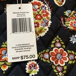 Vera Bradley Ultimate Travel Case North Star Sky In Premium Cotton Nwt. Fixed Price $30.00.