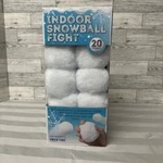 Indoor Fight Set 20 Soft Snowballs By Samsonico Usa Winter Fun. Fixed Price $9.50.