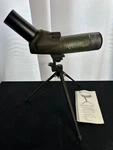 Pre-owned Barska Blackhawk 18-36X50 Mm Spotting Scope W/ Tripod & Lens Covers. Fixed Price $60.00.