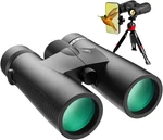10X42 Hd Binoculars For Adults High Powered With Phone Adapter, Tripod And. Fixed Price $220.99.