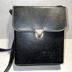 Vintage Bushnell Sportview Hard Black Leather Binoculars Case Only W/ Strap. Fixed Price $14.99.