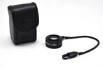 Leica Viewfinder Magnifier 1.25X With Leather Case! Eyepiece. Fixed Price $461.50.