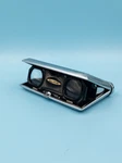 Vintage Sans & Streiffe Folding Opera Concert Glasses Binoculars Chrome Black. Fixed Price $14.99.