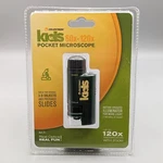 New Celestron Kids 60X-120X Magnification Pocket Microscope Green 44116. Fixed Price $19.99.
