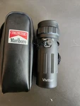 Vintage Marlboro Unlimited Vivitar Pv Series 8X21 Monocular Scope Original Case. Fixed Price $7.50.