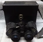 * Vintage - Sears Binoculars With Real Nice Hard Case Model 583.25320 7 X 35. Fixed Price $26.66.