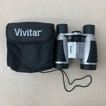 Vivitar 4 X 30 Grey/black Bird Watching, Sporting Lightweight Binoculars W/case. Fixed Price $9.97.