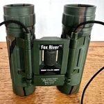 Fox River 10X25 Binoculars Camouflage Pattern Fully Coated Optics 288FT/1000YDS. Fixed Price $17.00.