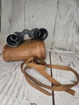 Vintage Binoculars Precision Uniscope 7X35 Field 6.3 With Leather Case See Descr. Fixed Price $20.00.