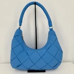 Jason Wu Women Nylon Woven Hobo Shoulder Bag Vista Blue Summer Half Moon. Fixed Price $30.00.