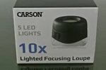Carson Versaloupe LH-50 Led Lighted 10X Focusing Magnifier Microscope LH50. Fixed Price $13.99.