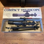 Bushnell All Purpose Compact Telescope With Rotary Power 340X60 Astronomical Vtg. Fixed Price $129.99.