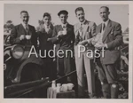 Men Group Outing 1930S Snapshot Photograph Vintage Car Binoculars Picnic. Fixed Price $20.13.