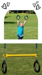 Swing-n-slide Ring And Trapeze Combo Spin Circus Toddler Kids Fun WS4488. Fixed Price $34.95.