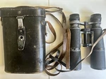 Wwii German Hensoldt Wetzlar Jagd-dialyt 6 X 42 Binoculars With Leather Case. Fixed Price $195.00.