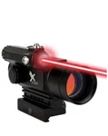 Xgazer Optics Point View Red Dot Sight With Laser. Fixed Price $90.00.
