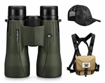 Vortex Viper Hd 12X50 Mm Binocular V203 W/ Harness Case And Hat. Fixed Price $559.00.