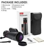 10-20X50 Hd Waterproof Monocular Telescope For Bird Watching & Hunting. Fixed Price $29.99.