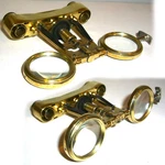 120 Year Antique Folding Pocket BINOCULARS,C1902, Mignonne, Not Repro!. Fixed Price $649.00.