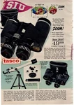1969 Tasco Zoom Binoculars And Refractor Telescope Vintage Print Ad. Fixed Price $12.99.