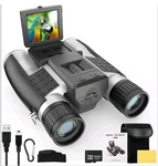 Zzstar 12X32 Binoculars With Camera, Fmc & BAK4 Prism Lens, Large View, Portable. Fixed Price $65.99.