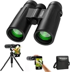 Usogood 12X50 Binoculars For Adults High Powered With Tripod And Phone Adapter. Fixed Price $55.54.