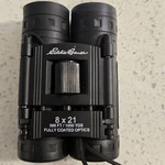 Eddie Bauer Compact Binoculars 8X21 Fully Coated Optics Black 21MM. Fixed Price $10.98.