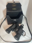 Vintage Mayflower Hard Coated Lightweight Binoculars Model #128 Original Case. Fixed Price $38.00.