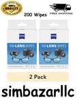 Zeiss Gentle And Thorough Cleaning Eyeglass Lens Cleaner Wipes, 100 Count 2 Pack. Fixed Price $9.71.