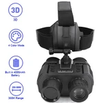 NV8000 1080P Ir Hd 3D Helmet Binocular Naked Eye Head Mount Night Vision Goggle. Fixed Price $133.00.