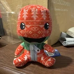 New Stubbins Little Big Planet 3 Holiday Knit Sackboy Plush 6" Christmas Toy. Fixed Price $10.00.