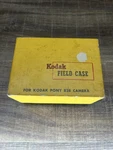 Vintage 1950S Kodak Pony 828 Leather Field Case Only And Original Box. Fixed Price $20.00.